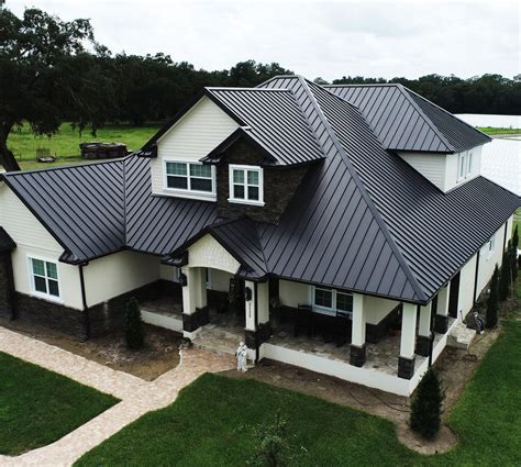 will a dark metal roof make the house hotter|black metal roof paint.